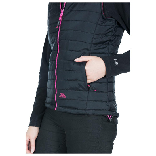 Trespass Γυναικείο αμάνικο μπουφάν Aretha Hooded Padded Gilet